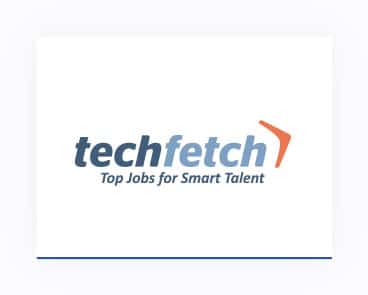Official logo of TechFetch a job posting website