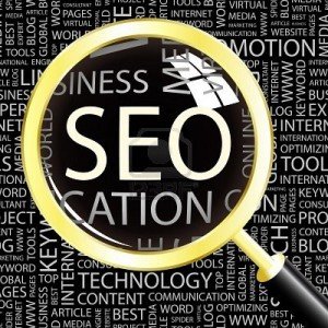 Vector image of SEO word