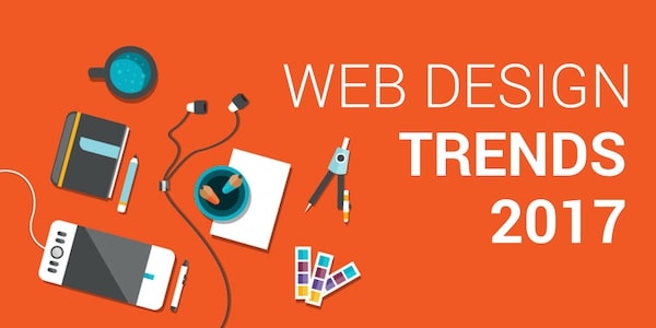Banner image of 2017 web design trends